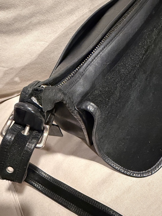 Vintage Coach Patricia's Legacy Bag #9951 - Black Glove-Tanned Leather - Picture 12 of 16